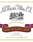 La Rioja Alta ‘Gran Reserva 890’ 2010