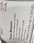 Philippe Pacalet Vosne-Romanee 2022