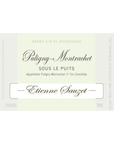 Etienne Sauzet Puligny Montrachet 1er Cru Sous le Puits 2023