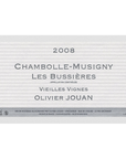 Olivier Jouan Chambolle-Musigny Les Bussieres Vieilles Vignes 2023