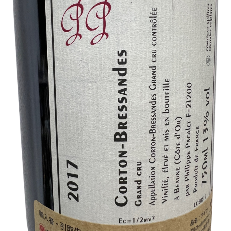 Philippe Pacalet Corton-Bressandes Grand Cru 2017