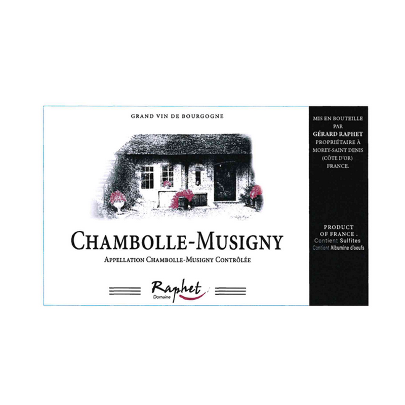 Gerard Raphet (Domaine Raphet) Chambolle-Musigny 2023