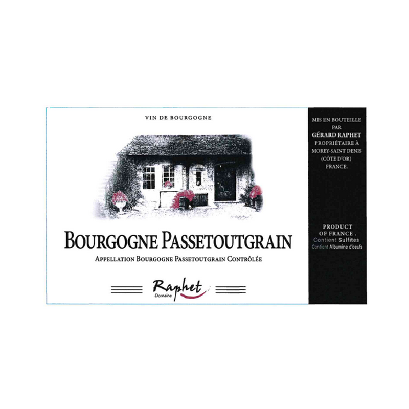 Gerard Raphet (Domaine Raphet) Bourgogne Passetoutgrains 2023