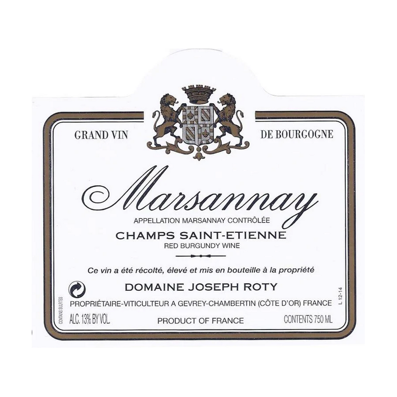Joseph Roty Marsannay Champs Saint-Etienne 2022