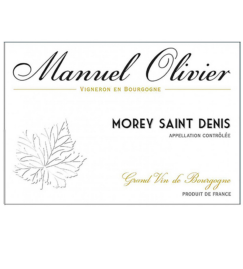 Domaine Manuel Olivier Morey Saint Denis 2017 750ml