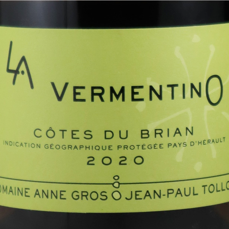 Domaine Anne Gros & Jean Paul Tollot La Vermentino Cotes du Brian 2020