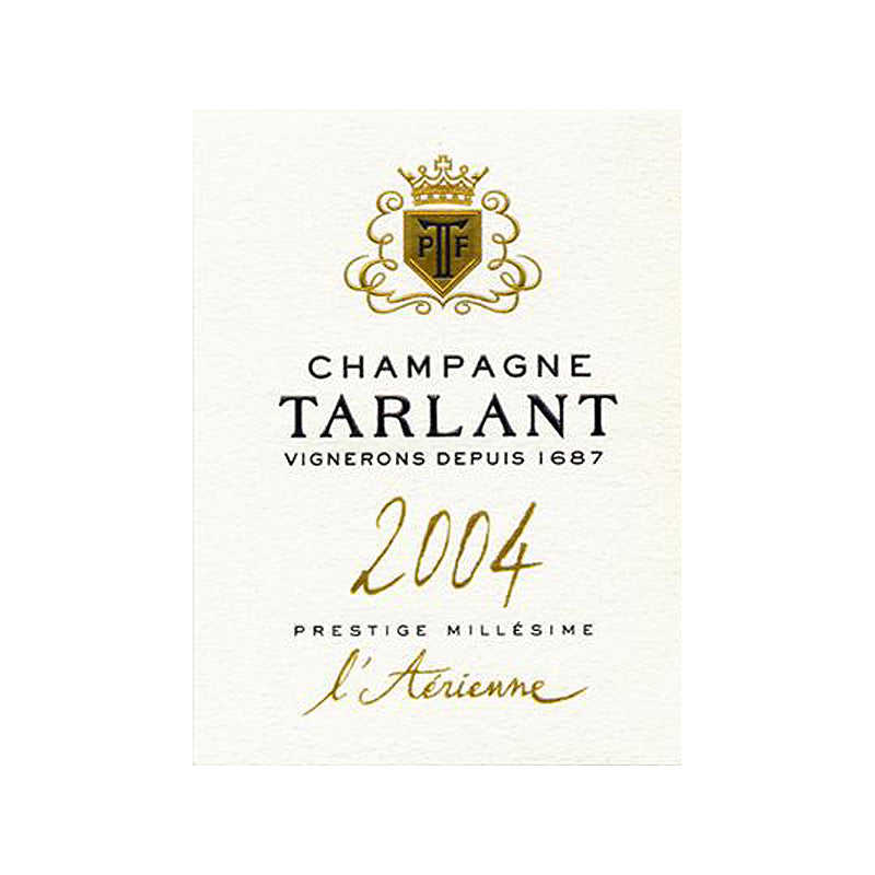 Tarlant 'L'Aerienne' Prestige Millesime Rose 2004