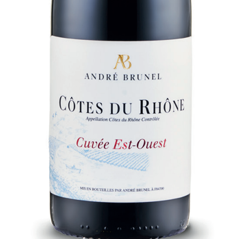 Andre Brunel Cotes du Rhone Rouge Est-Ouest 2022