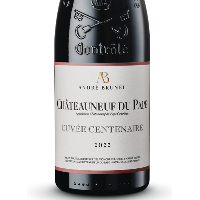 Andre Brunel Chateauneuf du Pape Rouge Cuvee Centenaire 2019