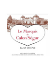 Chateau Calon-Segur Marquis de Calon 2013 375ml