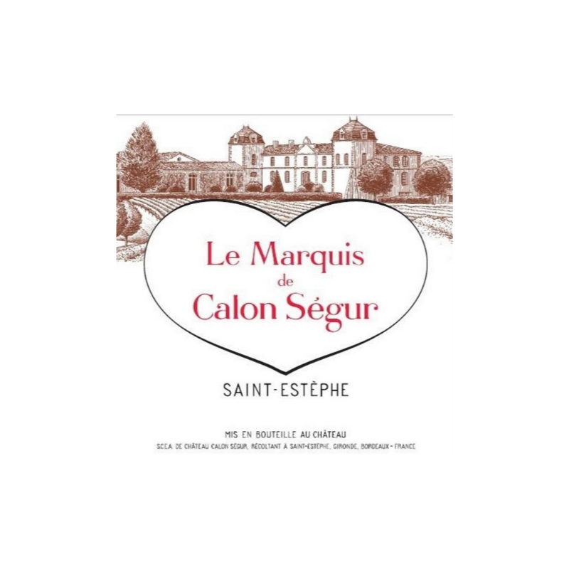 Chateau Calon-Segur Marquis de Calon 2013 375ml