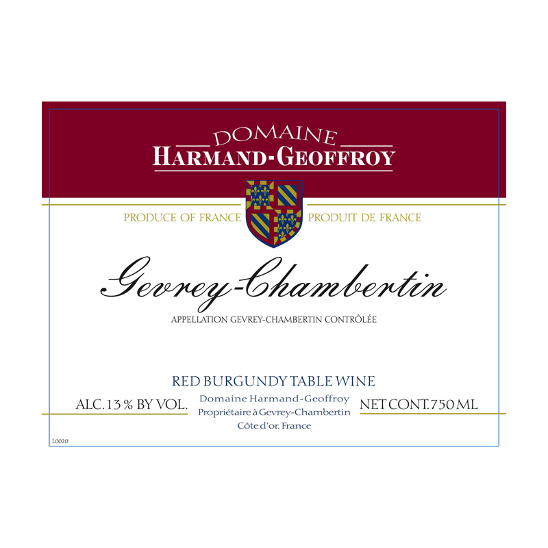 Domaine Harmand Geoffroy Gevrey-Chambertin 2022