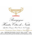 Domaine Gros Frere et Soeur Hautes Cotes de Nuits Blanc 2022