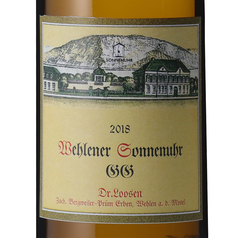 Dr. Loosen Wehlener Sonnenuhr Riesling GG Vieilles Vignes 2018