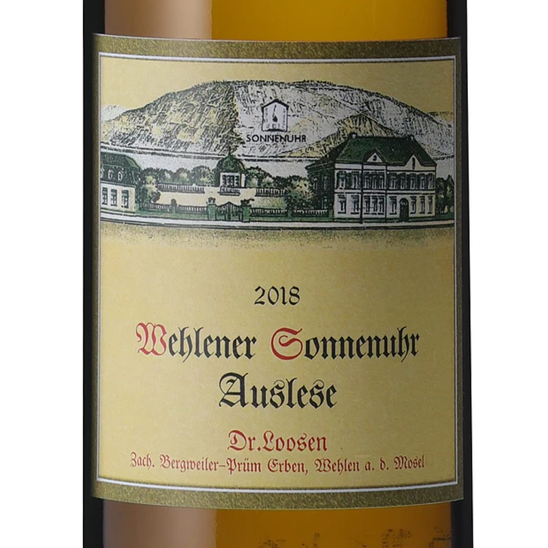 Dr. Loosen Wehlener Sonnenuhr Riesling Auslese Vieilles Vignes 2018