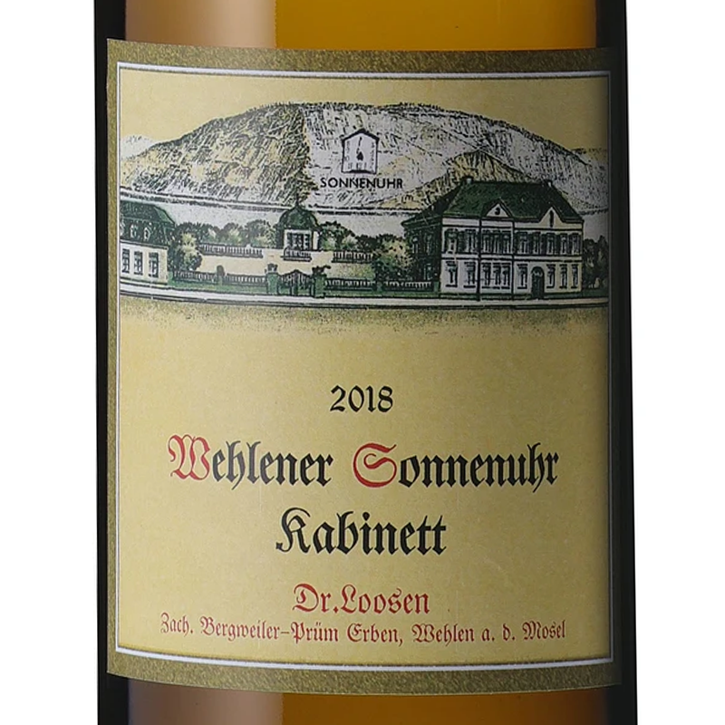 Dr. Loosen Wehlener Sonnenuhr Riesling Kabinett Vieilles Vignes 2018
