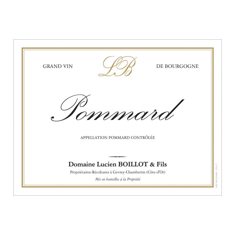 Lucien Boillot Pommard 2021