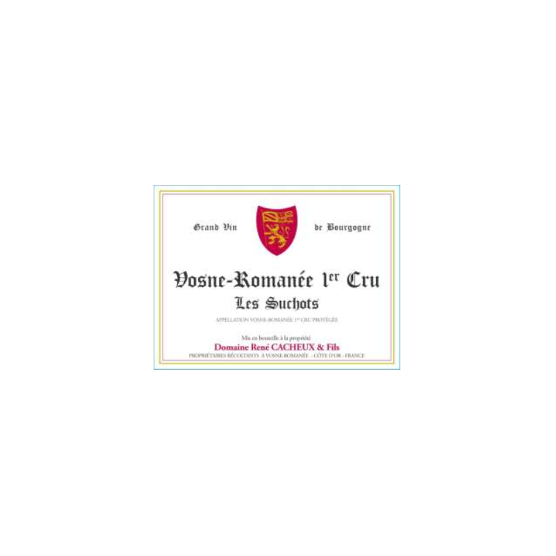 Rene Cacheux et Fils Vosne Romanee 1er cru Les Suchots 2021