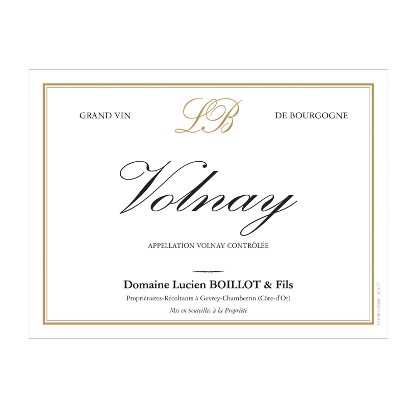 Lucien Boillot Volnay 2022