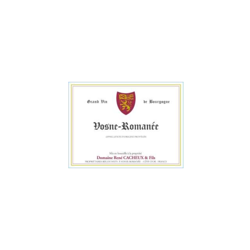 Rene Cacheux et Fils Vosne Romanee 2022