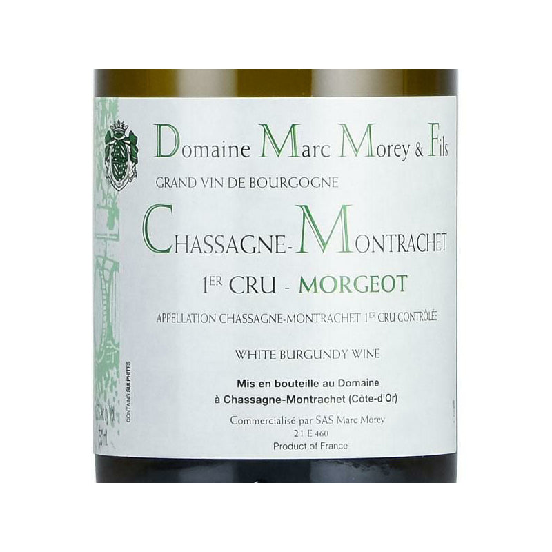 Domaine Marc Morey & Fils Chassaghe Montrachet 1er Cru Morgeot 2022