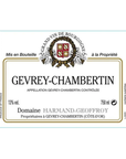 Domaine Harmand Geoffroy Gevrey Chambertin 2021 750ml