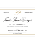 Lucien Boillot Nuits St Georges 1er Cru Les Pruliers 2020