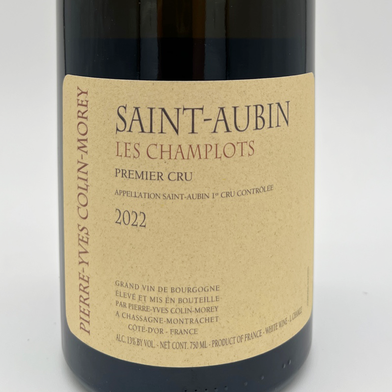 Pierre-Yves Colin-Morey Saint-Aubin 1er Cru Les Champlots 2022