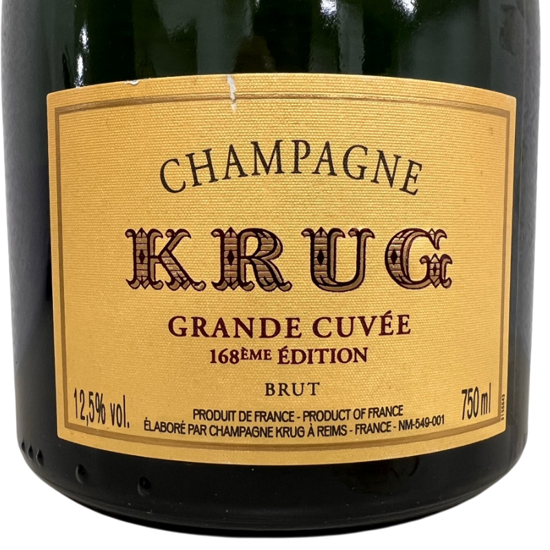 Krug Grande Cuvee 168 Eme Edition