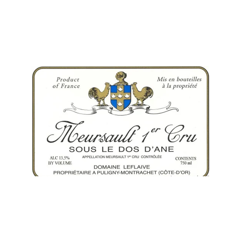 Domaine Leflaive Meursault 1er Cru Sous le Dos d'Ane 2014