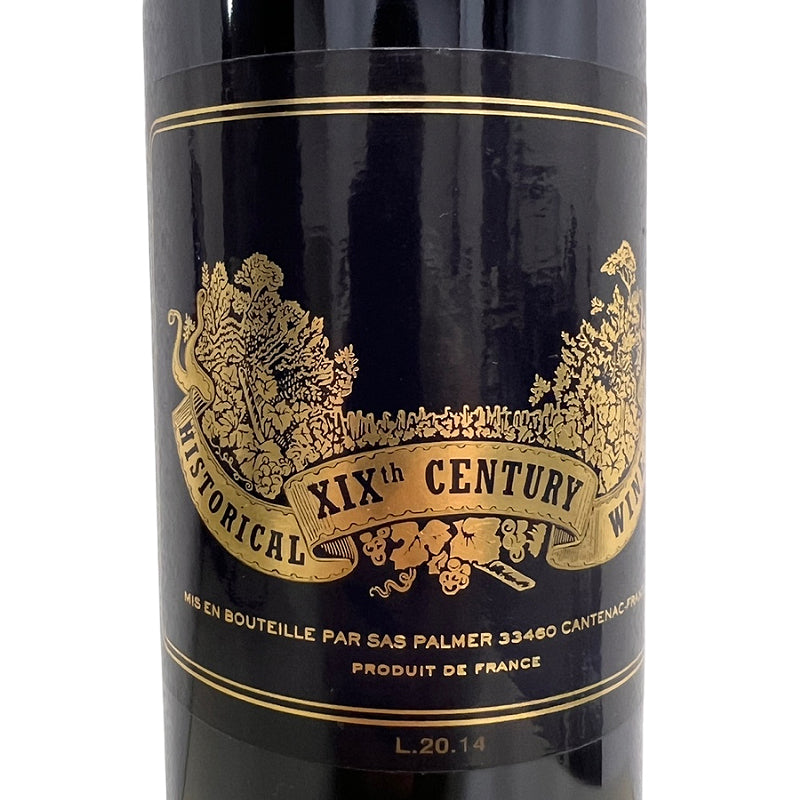 Chateau Palmer Historical XIXth Century Wine L.20.14