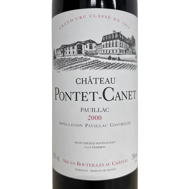 Chateau Pontet Canet 2000