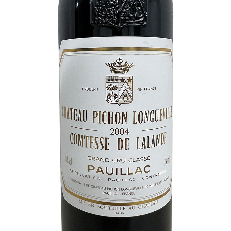 Chateau Pichon Longueville Comtesse de Lalande 2004