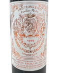 Chateau Pichon-Longueville au Baron de Pichon-Longueville 1979