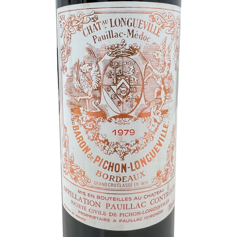 Chateau Pichon-Longueville au Baron de Pichon-Longueville 1979