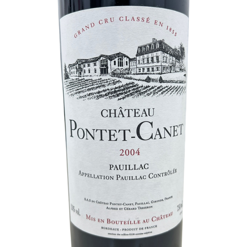 Chateau Pontet Canet 2004