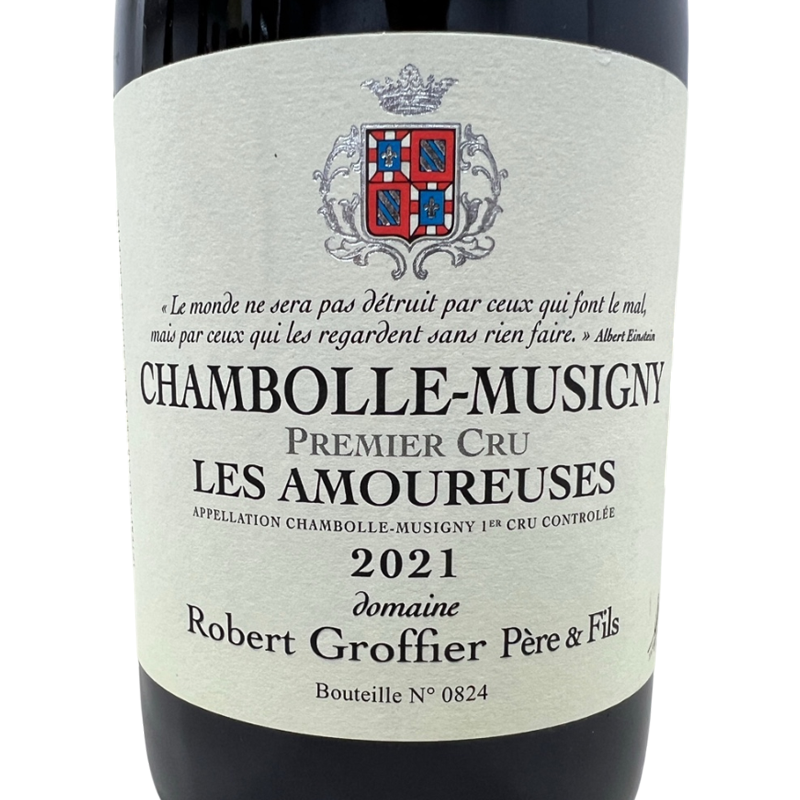 Domaine Robert Groffier Chambolle Musigny Les Amoureuses 2021