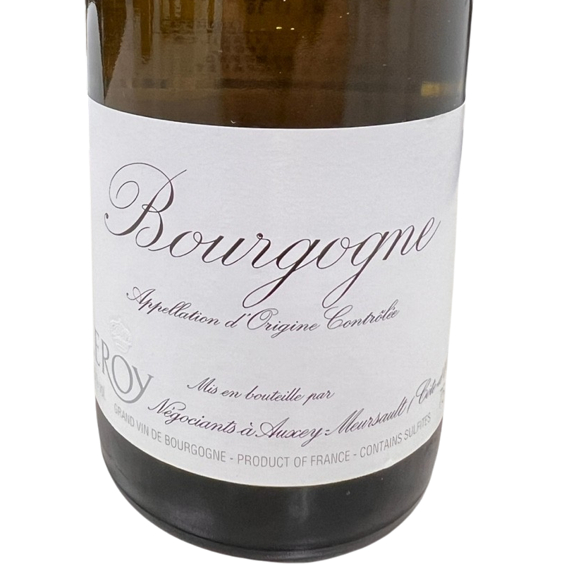 Maison Leroy  Bourgogne Blanc 2016