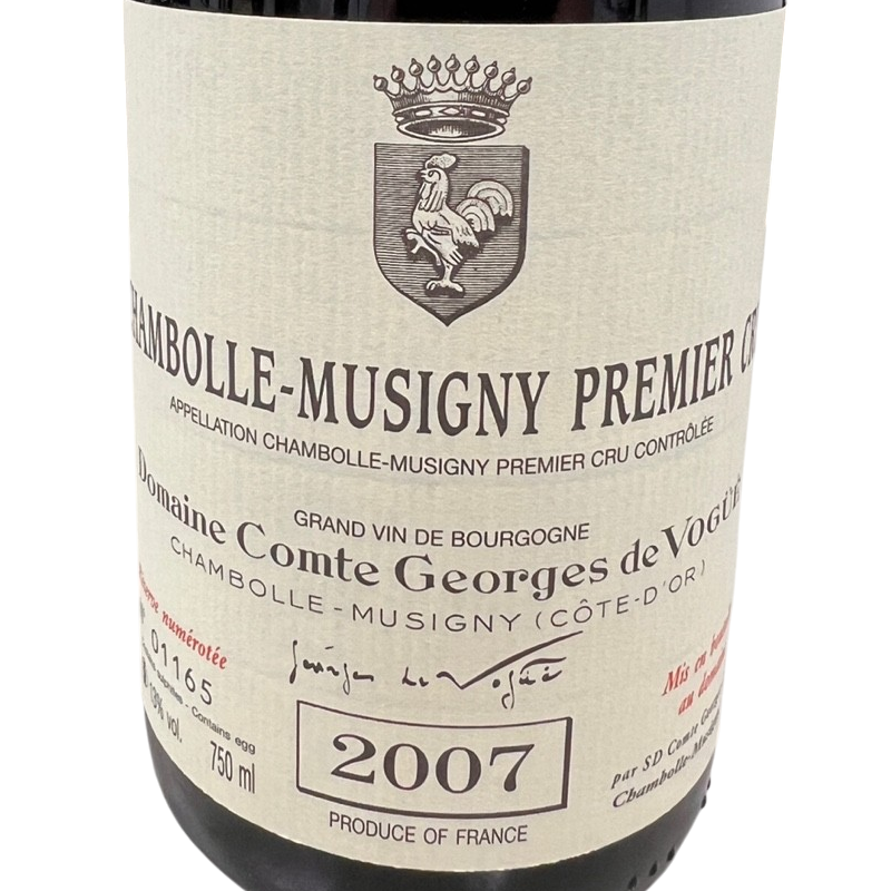 Comte Georges de Vogue Chambolle-Musigny 1er Cru 2007