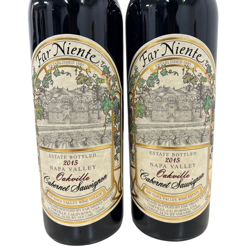 Far Niente Estate Bottled Oakville Cabernet Sauvignon 2015