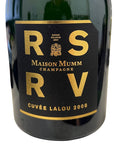 G.H. Mumm RSRV Cuvee Lalou Brut  2008