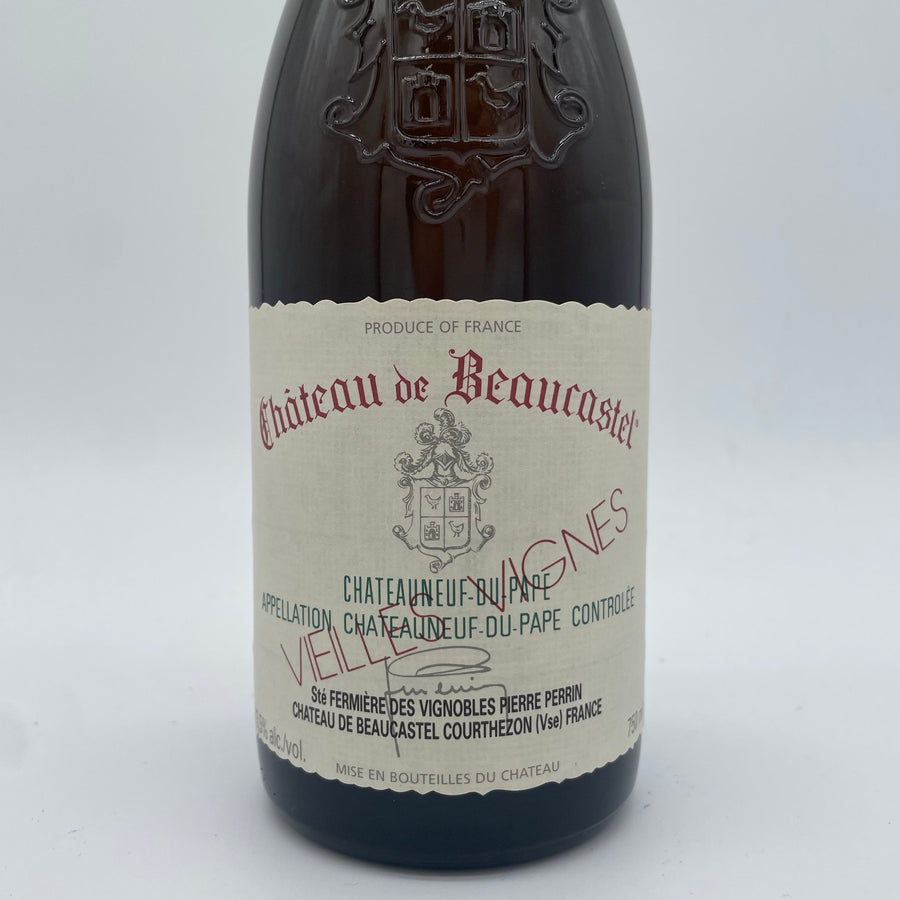 Chateau de Beaucastel CDP Blanc Roussanne Vieilles Vignes 2001