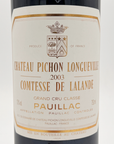 Chateau Pichon Longueville Comtesse de Lalande 2003