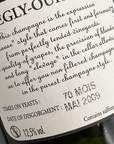 Egly-Ouriet V.P Vieillissement Prolonge Grand Cru Extra Brut 09