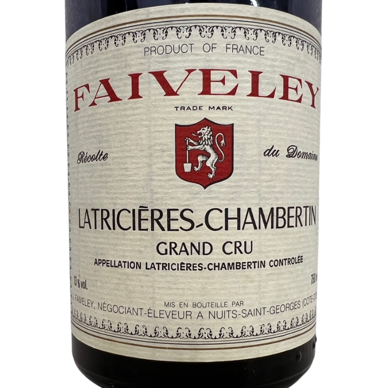 Faiveley Latricieres Chambertin Grand Cru 1982