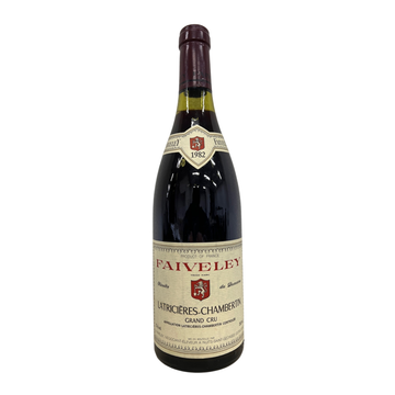 Faiveley Latricieres Chambertin Grand Cru 1982