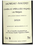 Domaine Moreau Naudet Chablis Vieilles Vignes Les Pargues 2023