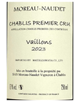 Domaine Moreau Naudet Chablis 1er Cru Vaillons 2023