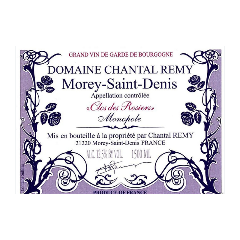 Domaine Chantal Remy Morey Saint Denis Clos des Rosiers (Monopole) 2021