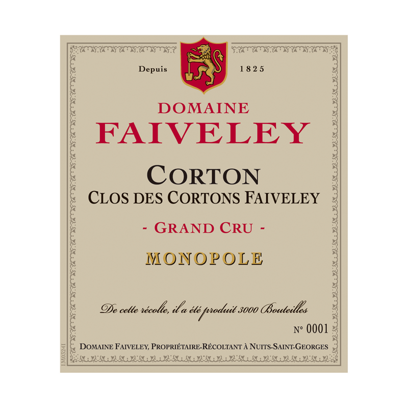 Domaine Faiveley Corton Clos des Cortons Grand Cru 2013